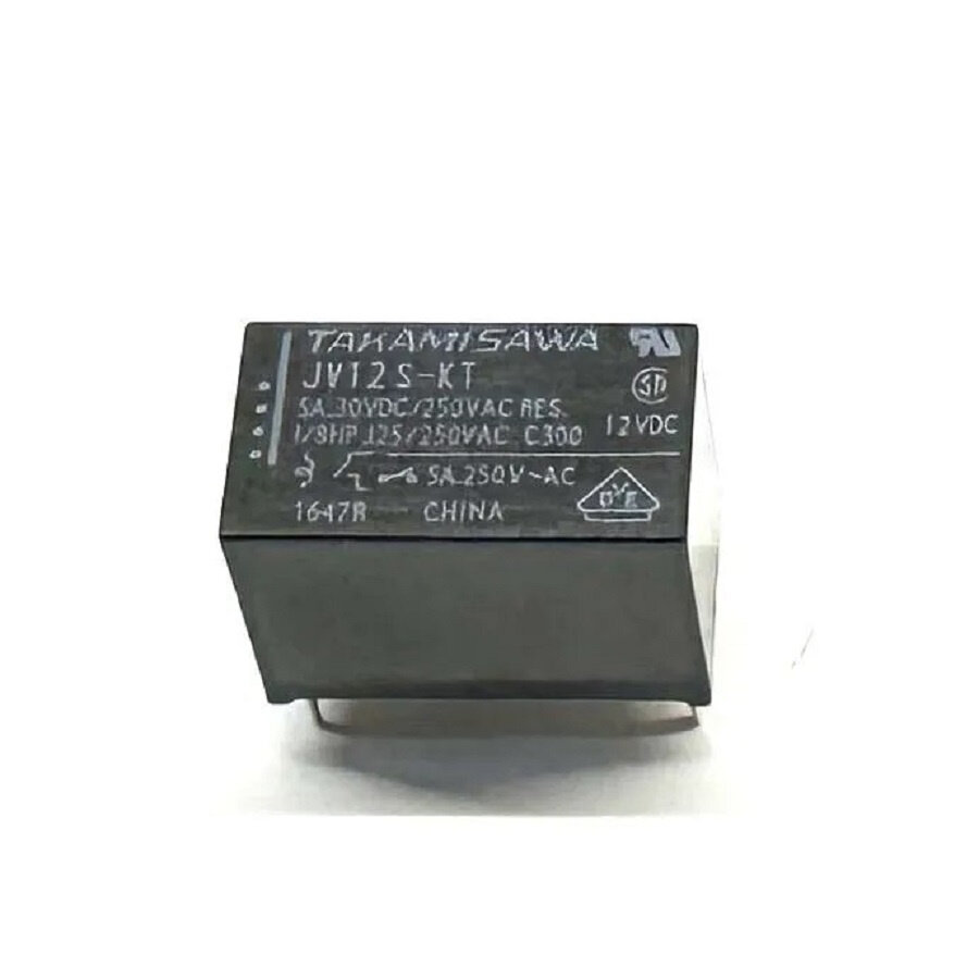 фото JV12S-KT Реле электромагнитное SPST-NO Uобмотки: 12VDC 5А 5A/250VAC