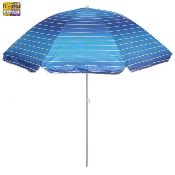 Зонт пляжный D=200 см, h=210 см, «Градиент АРТ1351», с покрытием от нагрева, ДоброСад