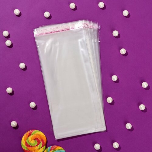 Пакет бопп с клеевым клапаном 12 х 224 см 25 мкм 100шт 522₽