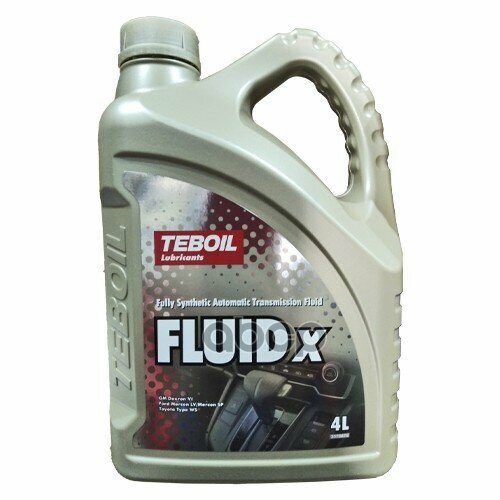 Fluid X Atf Dexron Vi Toyota Ws 4Л (Авт. Транс. Синт. Масло) Teboil арт. 3566888