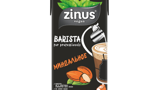 Напиток миндальный Zinus barista moloko миндальное обогащенный кальцием и витаминами