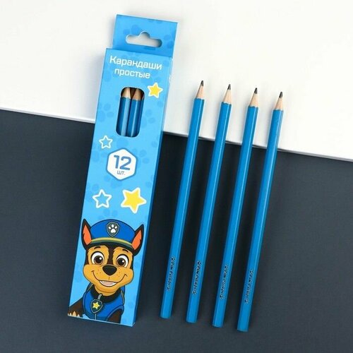 Карандаш простой 12 штук Щенячий патруль 502₽