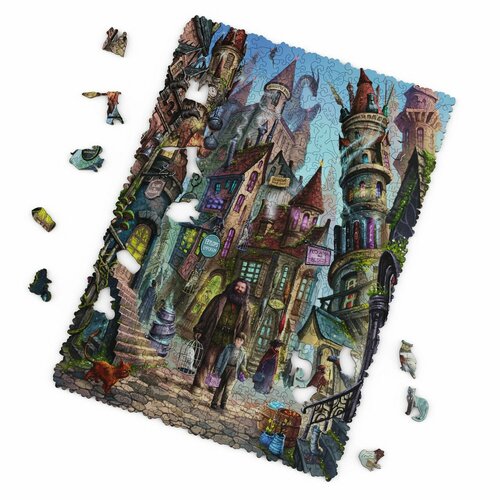 Деревянный пазл "Гарри Поттер и философский камень", 500 деталей