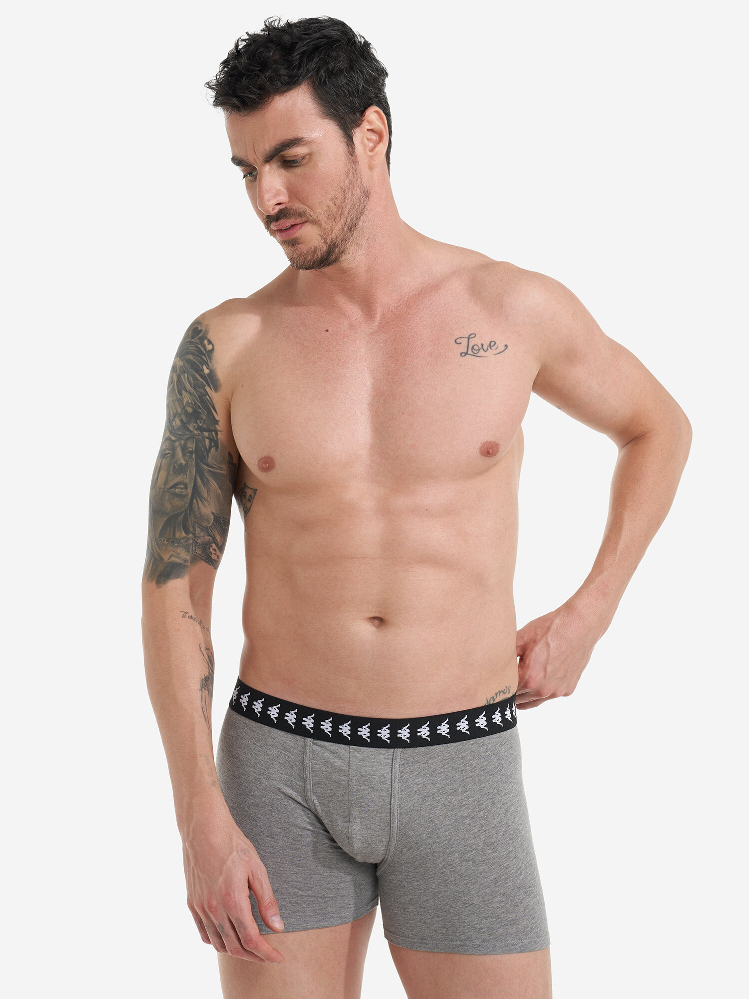 Трусы Kappa, размер 48, серый — фото 1