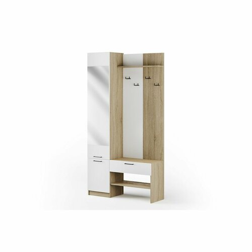 Прихожая Торонто исп 4 - Дуб сонома Белый 11950₽