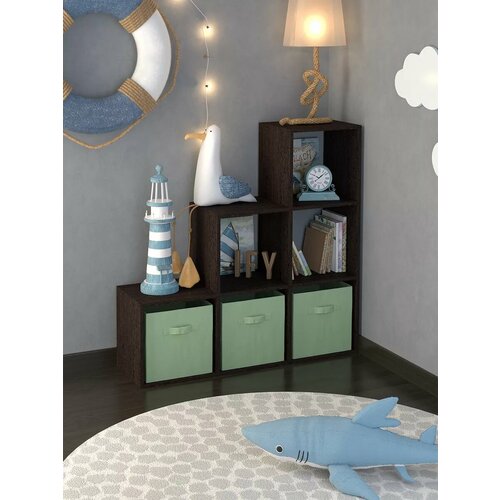 Стеллаж деревянный перегородка горка напольный