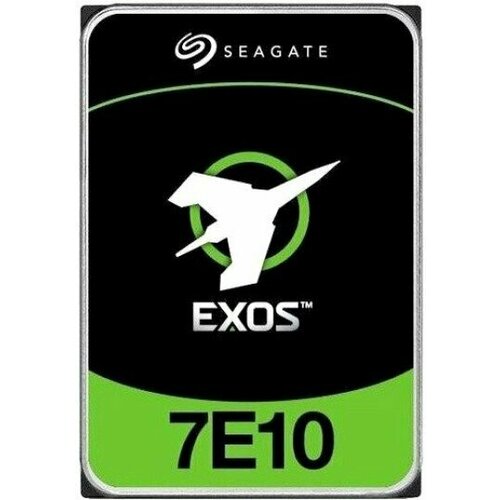Жесткий диск SEAGATE HDD SATA 6Tb, ST6000NM019B, Exos 7E10, 7200 rpm, 256Mb buffer 512e/4KN