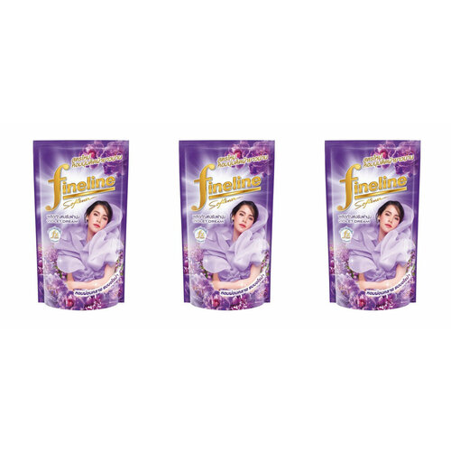 Fineline Кондиционер для белья Fineline Violet Dream, фиолетовый, 580 мл, 3 шт.