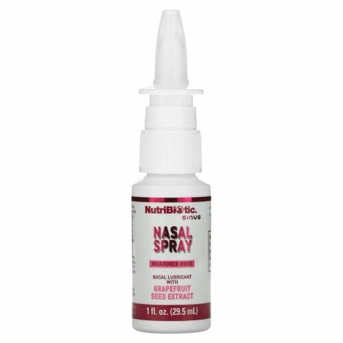 NutriBiotic, Nasal Spray, Спрей для носа с экстрактом семян грейпфрута, 29,5 мл