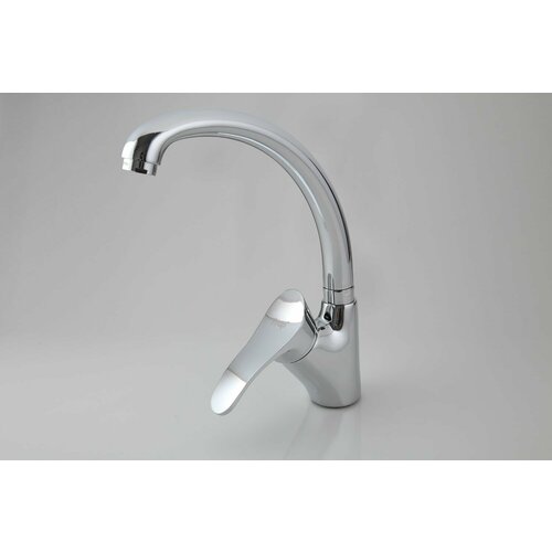 Cмеситель для кухни Фрап F4101-2, латунь, хром