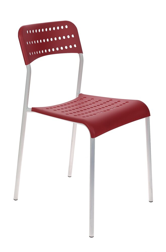 фото Стул UNO красный стопируемый