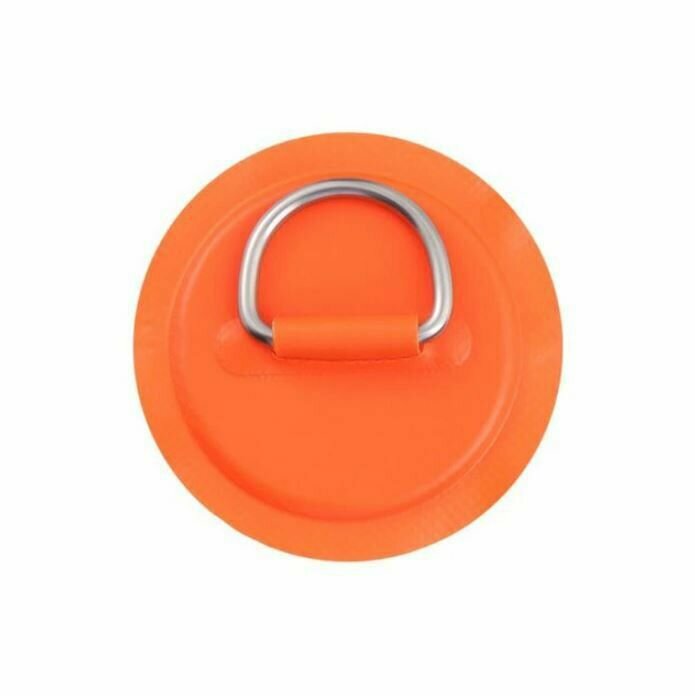 Патч Рым для SUP доски с металлическим кольцом оранжевый 1 шт