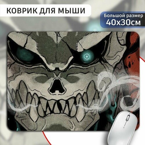 Коврик для мыши 30х40 с принтом аниме Kaiju no 8 (Кайдзю номер восемь, Хибино Кафка) - 488