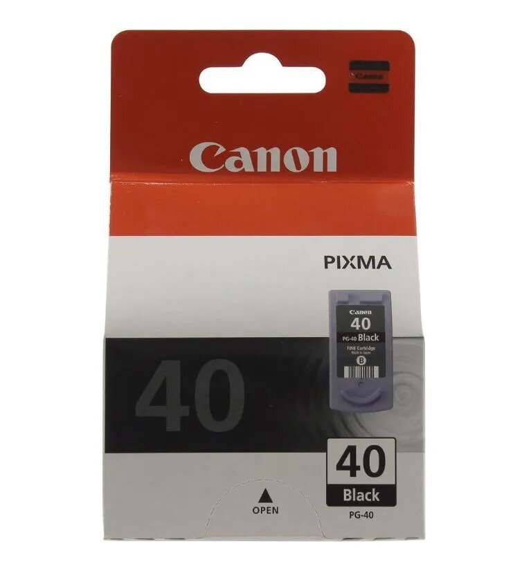 Картридж Canon PG-40 0615B025/0615B001, 400 стр, черный