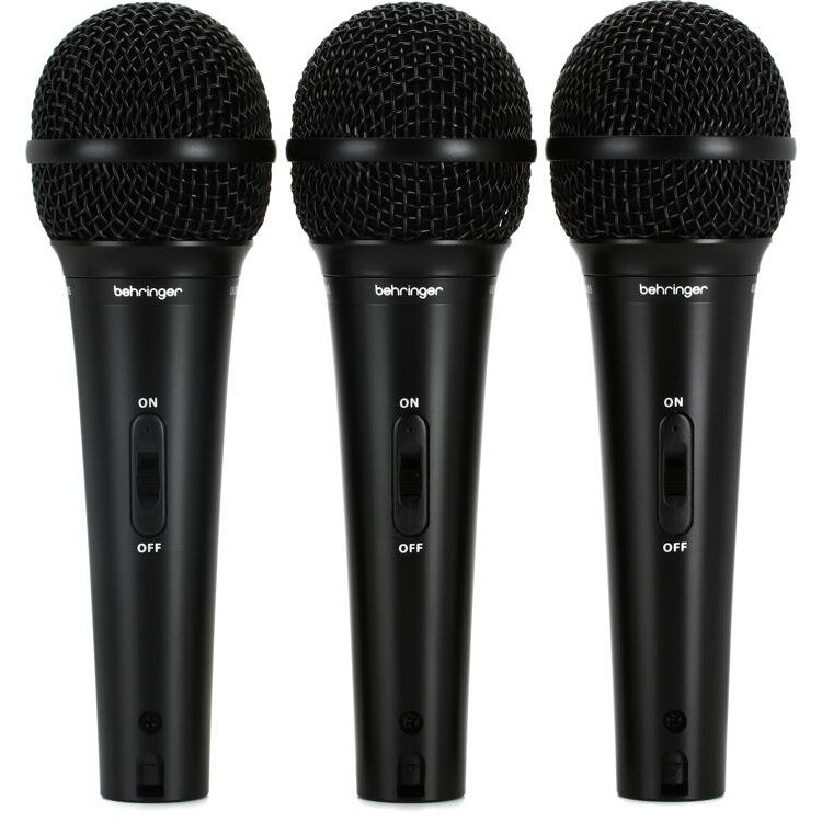 Вокальный микрофон (динамический) Behringer XM 1800S 3-PACK — фото 1