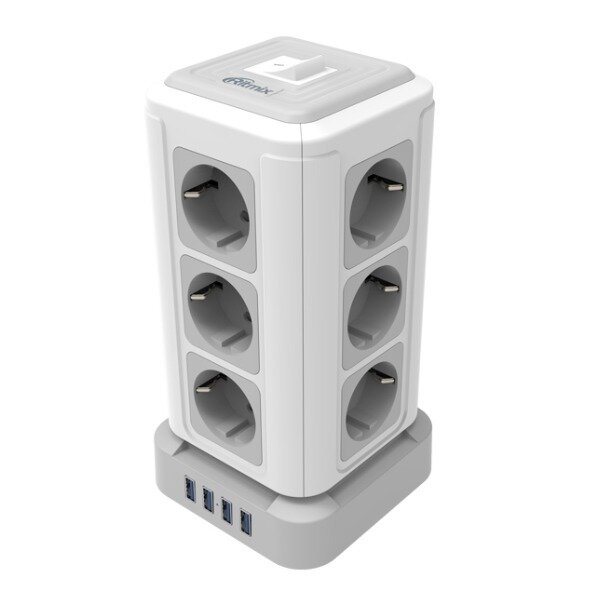 Сетевой фильтр Ritmix RM-2124 White — фото 1