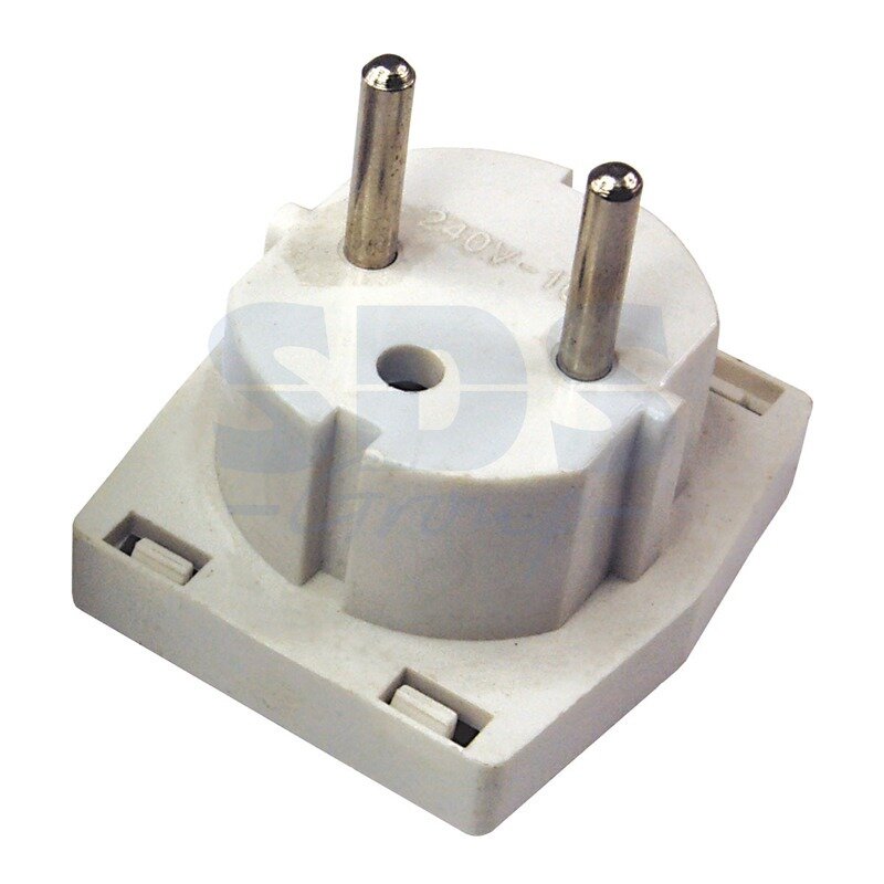 Переходник электрический Rexant 11-1011 квадрат белый (1 штука)