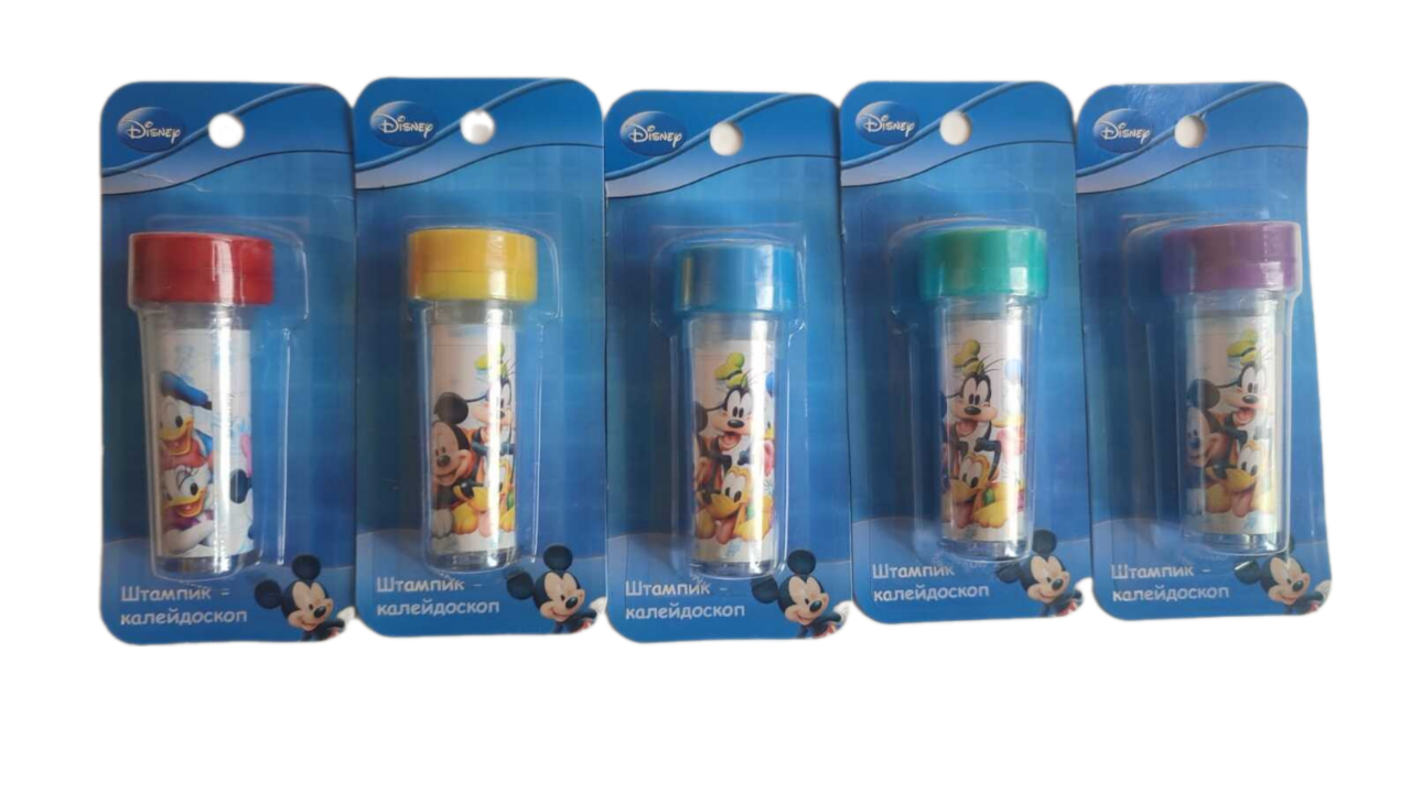 фото Штампы-калейдоскоп, 5 цветов, штампики детские (печати) "Mickey Mouse"