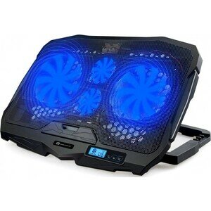 фото Подставка для ноутбука Digma D-NCP170-4 17" 390x280x28 мм 2xUSB 4x 70/125мм FAN 750г черный