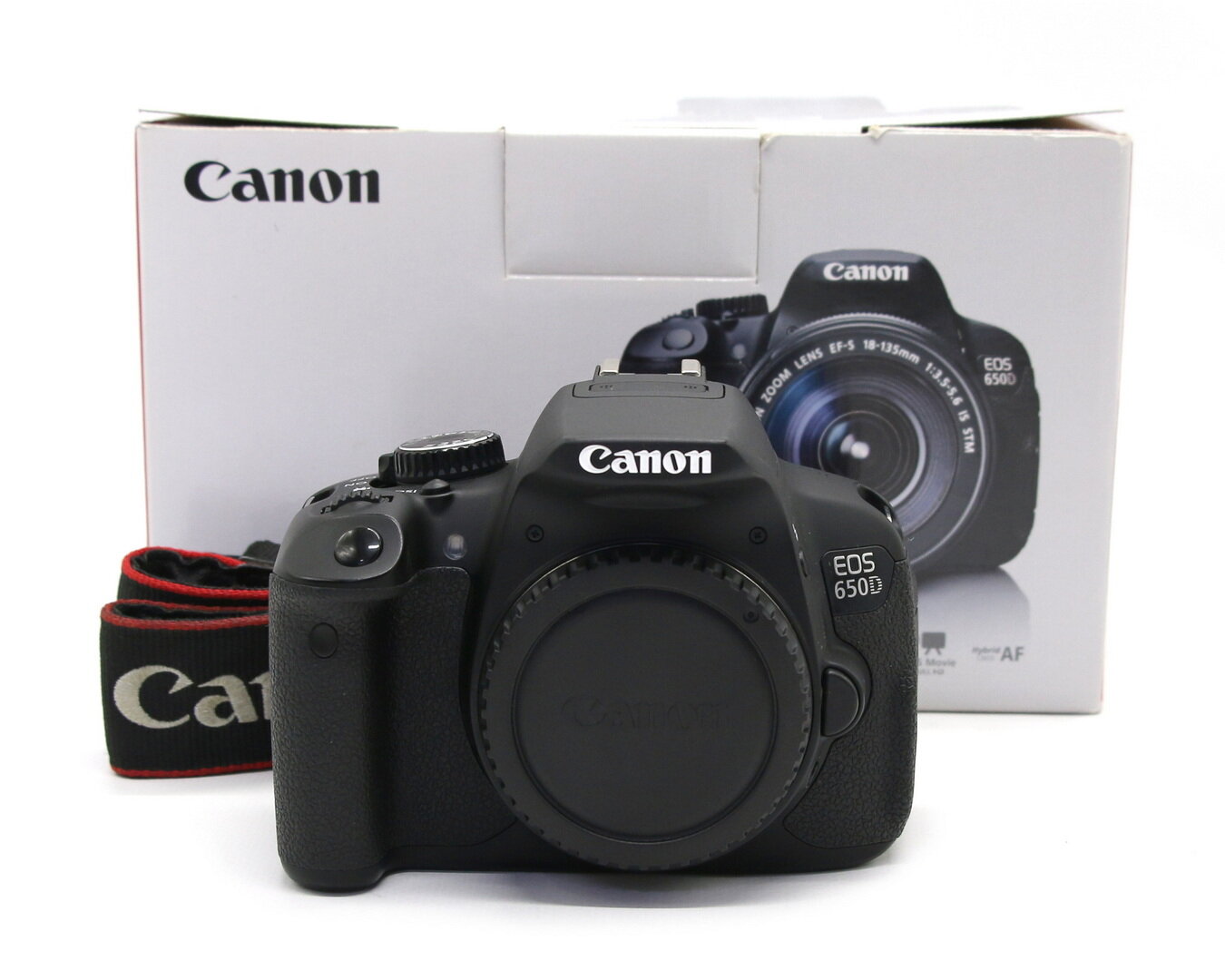 Canon EOS 650D body в упаковке (пробег 21790 кадров)