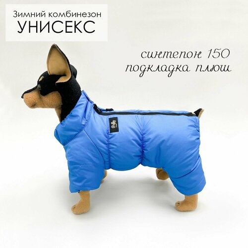 Комбинезон одежда для собак мелких и средних пород пуховик для животных унисекс Айвенго 5300₽