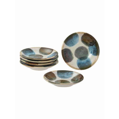 Соусник набор тарелка мини 6 шт, Д9х1,7 см