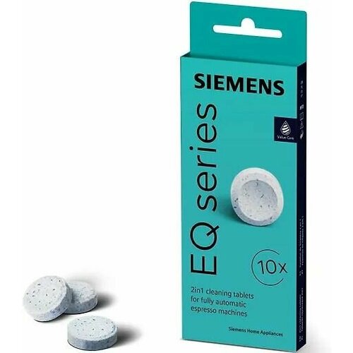 Таблетка для чистки Siemens TZ80001B 10 x 22 г Из Финляндии 4999₽