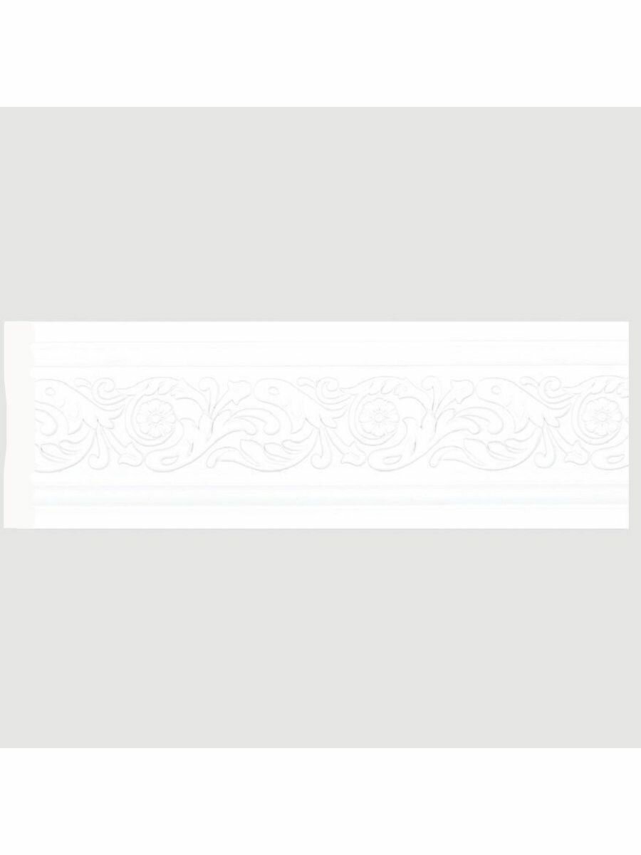 фото Плинтус потолочный Молдинг на стену декор, 110 см - 2 шт.