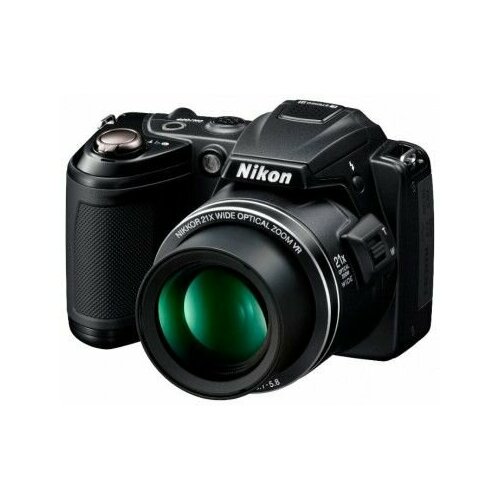 NIKON фотоаппарат NIKON COOLPIX L120 черный 1595000₽