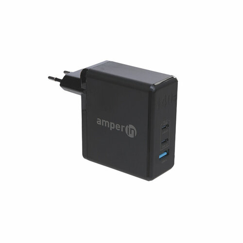 Зарядное устройство Amperin YDS-TC140-012A GaN Charger 140W Black 103433 4434₽