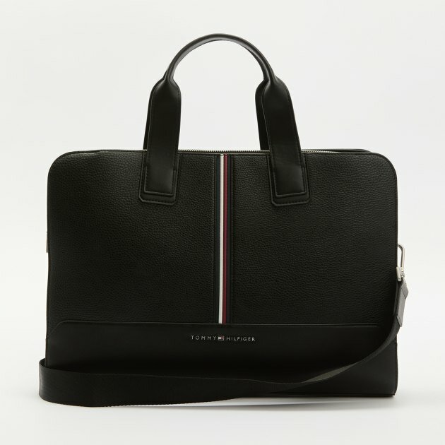 фото Сумка для ноутбука Tommy Hilfiger AM0AM11781 черный, Размер б/р