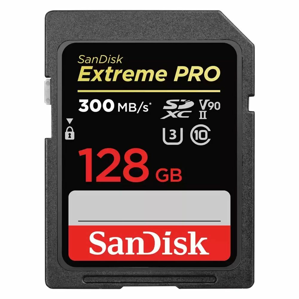 Карта памяти SanDisk Extreme PRO 128GB