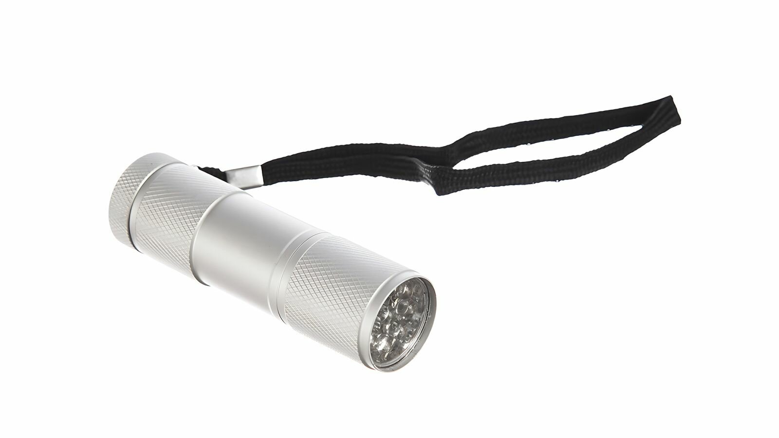 Фонарь яркий ЛУЧ L-903B алюминиевый корпус 9 светодиодов