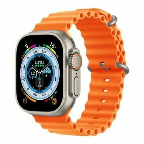 Силиконовый ремешок Ocean Watch Band для Apple Watch 42 44 45 49 мм 690₽