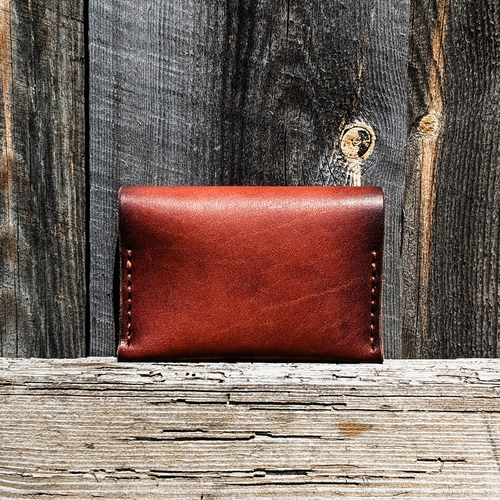 Кошелек March Leather, фактура гладкая, матовая, коричневый