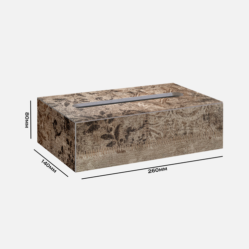 Бокс для салфеток (салфетница) прямоугольный (диспенсер) 