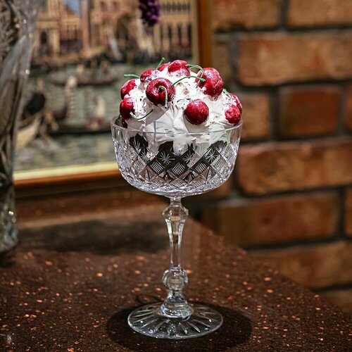 Хрустальная ваза на ножке для варенья десерта конфет Неман 9407 900103 1925₽