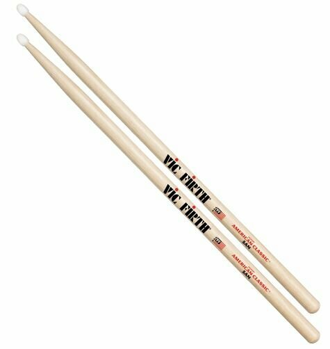 VIC FIRTH American Classic® 5AN барабанные палочки, орех, нейлоновый наконечник.