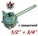 Плашкодержатель с трещоткой 1/2"+3/4" САИ 21046