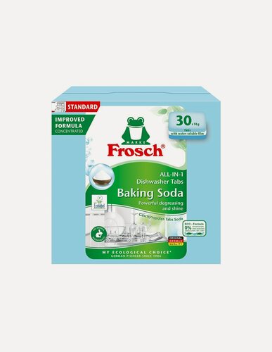 Изображение товара Frosch Таблетки для мытья посуды в ПММ (все в одном), 30 шт сода