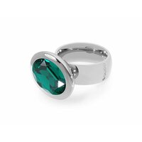 Кольцо Qudo TIVOLA big S emerald 17.8 мм 632323 / 17.8 G / S