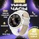 Умные часы Smart Watch Bootleg X6 Pro 44мм NFC с белым/золотым ре...