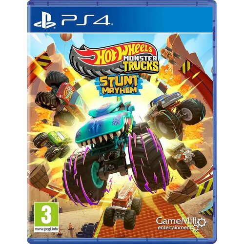 Hot Wheels Monster Trucks Stunt Mayhem английская версия PS4 5459₽