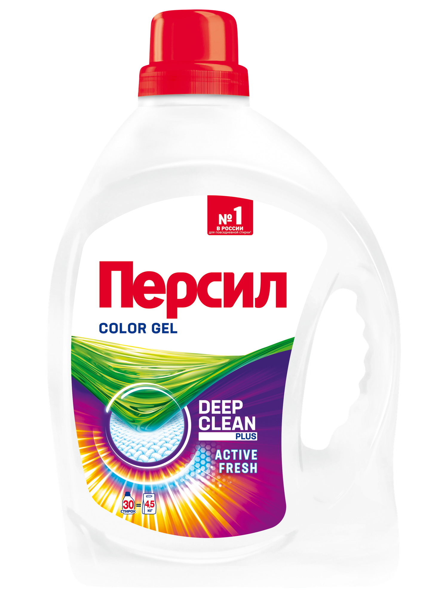 Гель для стирки цветного белья Персил, 2х1,95л, 60стирок — фото 1