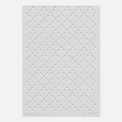 Изображение товара Mr.Painter TFR-10-GP25 Трафарет-маска 11.5 х 16.5 см 08 «Точки» для точечной росписи