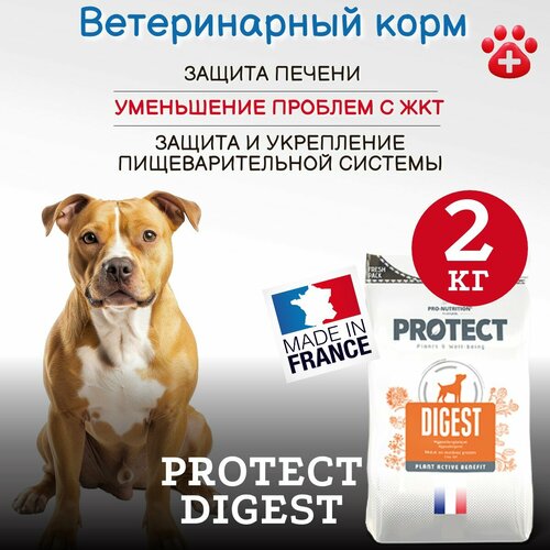 Сухой корм для собак Pro-Nutrition Flatazor Protect Digest при болезнях ЖКТ (2кг)