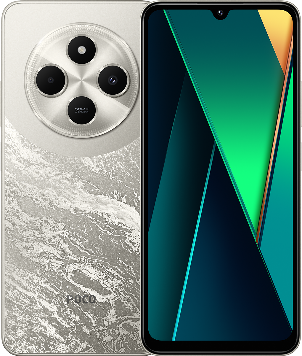 Смартфон POCO C75 , Глобальная версия , Helio G81-Ultra , 5160 мАч , 50 МП , NFC , 8/256 ГБ , Золотой