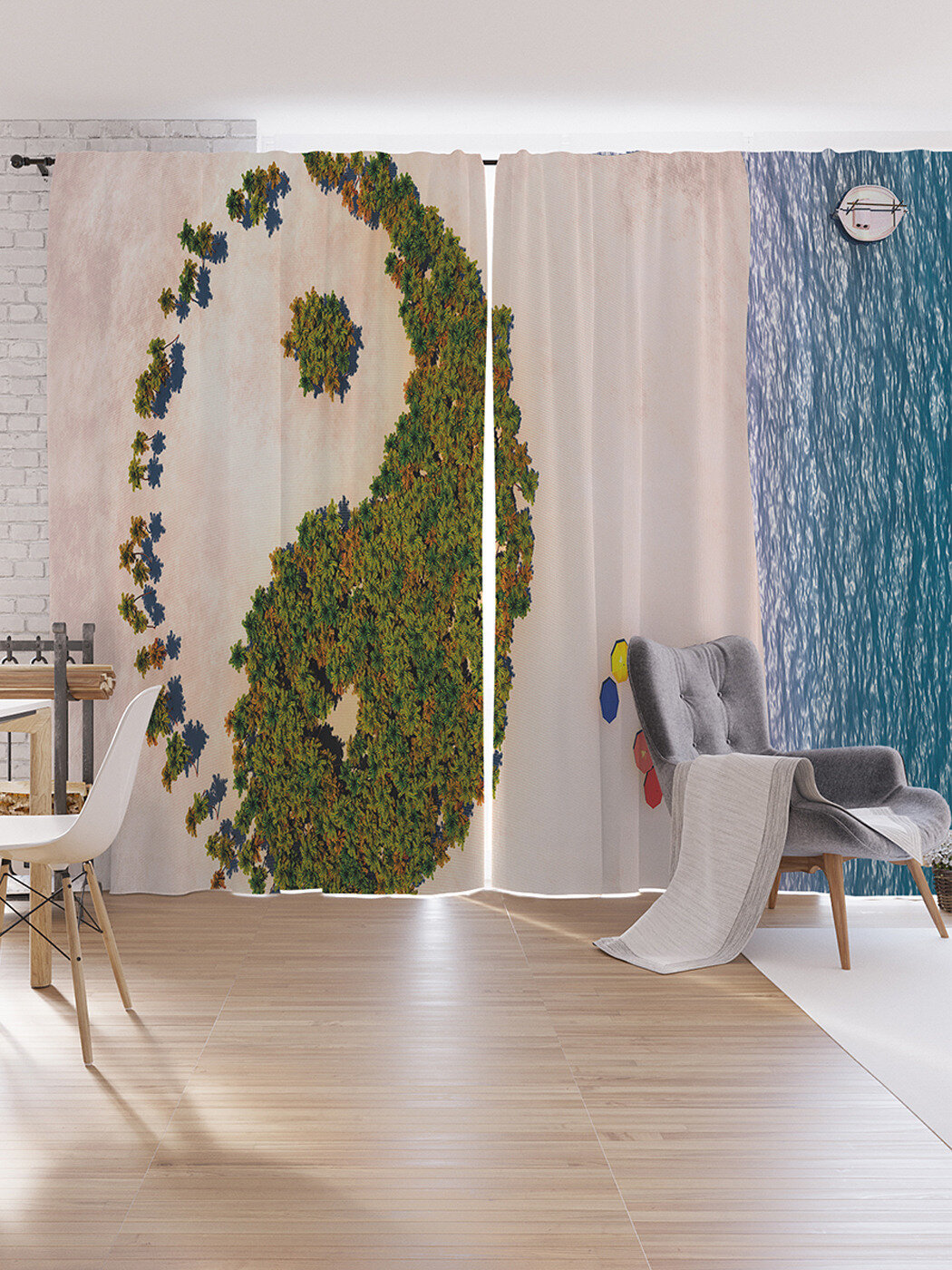 Преимущества фотоштор