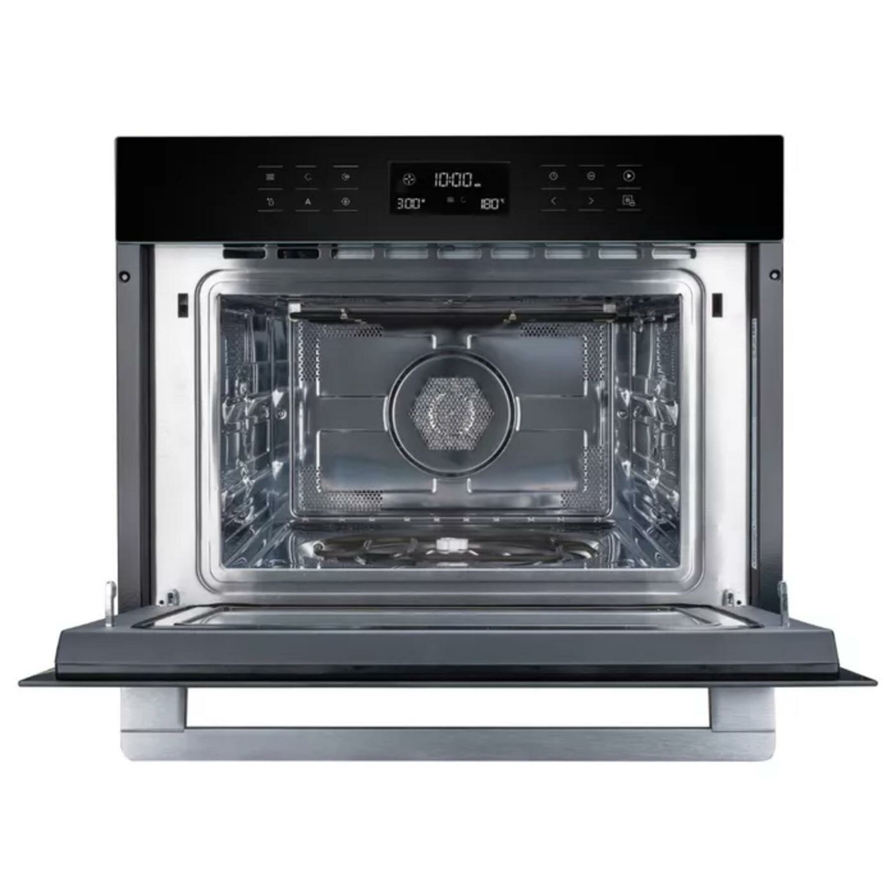Духовой шкаф DeLonghi DMO 44NB Florenzia, электрический, сенсорный дисплей, черный, 44 л, функция СВЧ