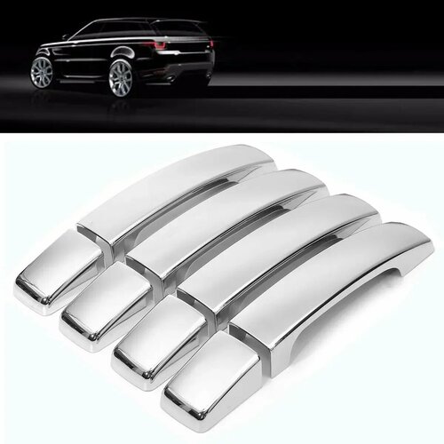 Хромированные накладки на наружные дверные ручки для Land Rover 2006-2010 Freelander 2 2005-2016 Found 34 2005-2016 2614₽